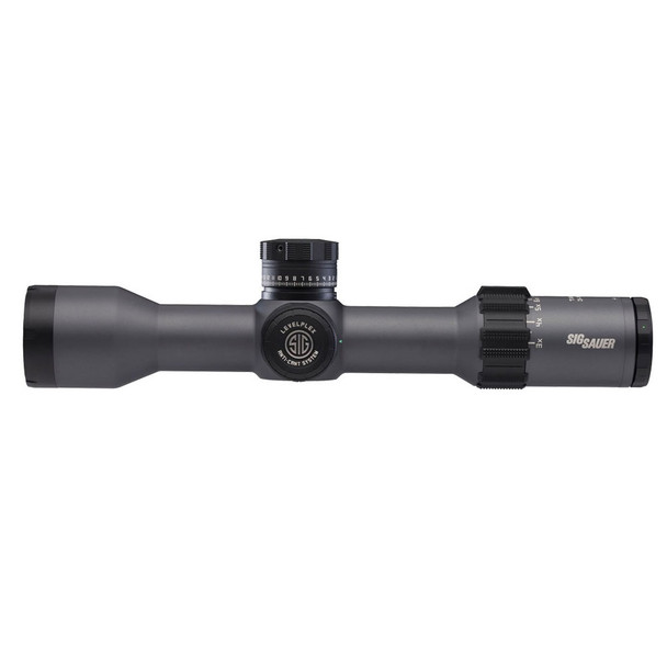 SIG SAUER Tango6 3-18x44mm 34mm Illuminated MRAD Reticle Graphite Riflescope (SOT63012)