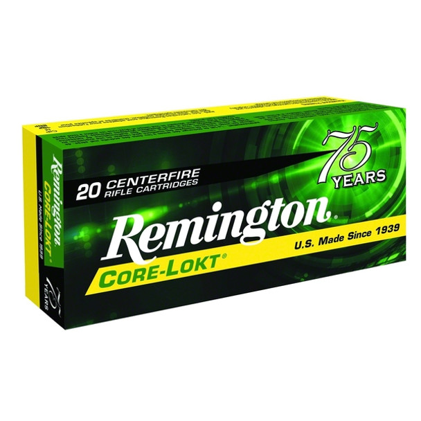 REMINGTON 243 Win. 100 Grain PSP Ammo, 20 Round Box (R243W3)