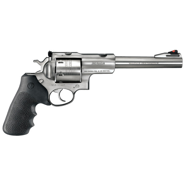 RUGER Super Redhawk 454 Casull 7.5in 6rd Satin Stainless Revolver (5505)