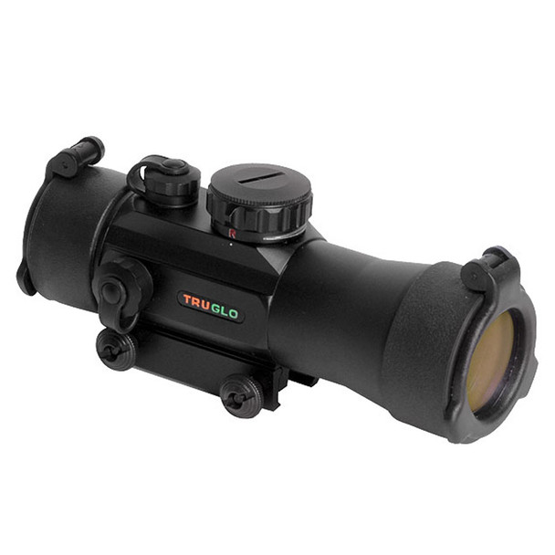 TRUGLO Dual Color Multi Reticle 2x42mm Red Dot Scope with Flip Up Lens Caps (TG8030MB2)