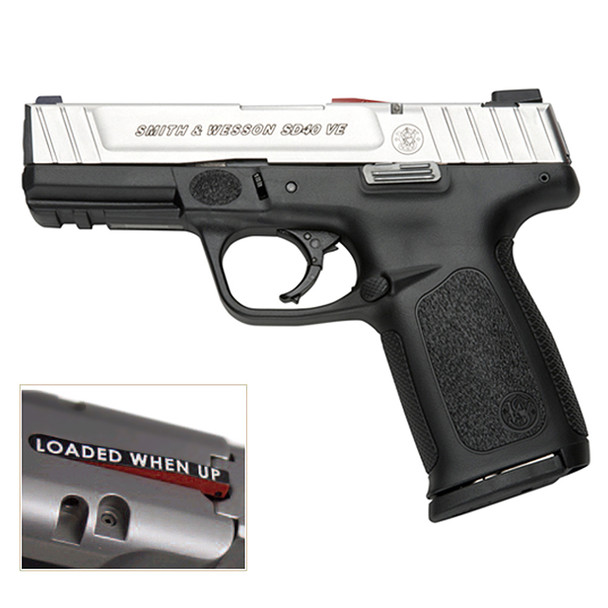 S&W SW40VE 40 S&W 4in 10rd Two-Tone Semi-Automatic Pistol (123403)
