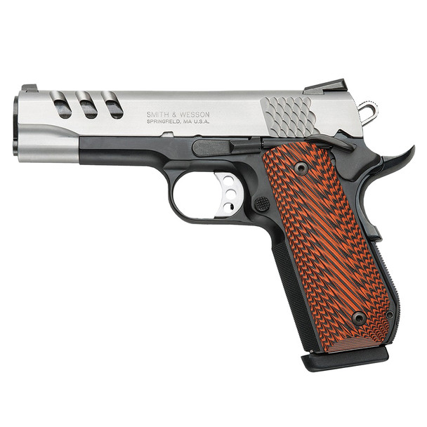 S&W 1911 45 ACP 4.25in 8rd Two-Tone Semi-Automatic Pistol (170344)
Two-Tone Semi-Automatic Pistol (170344)