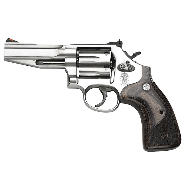 S&W 686SSR Pro Series 357 Mag,38 Special +P 4in 6rd Satin Stainless Revolver (178012)