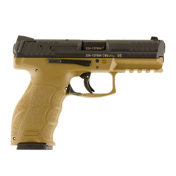 HK VP9 9mm 4.09in 10rd 2 Magazines Flat Dark Earth Semi-Auto Pistol (700009FDE-A5)