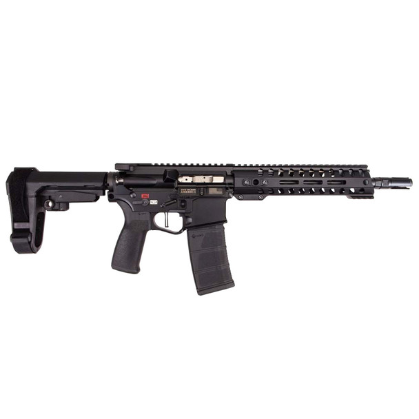 PATRIOT ORDNANCE FACTORY Renegade Plus 5.56 NATO 10.5in 30rd Black Anodized AR Pistol (01488)