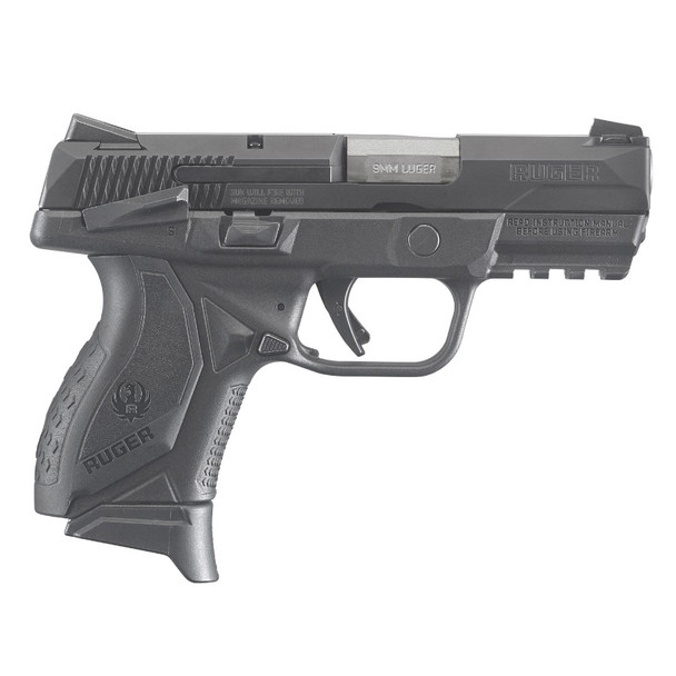 RUGER American Compact 9mm 3.6in 17rd Semi-Automatic Pistol (8639)