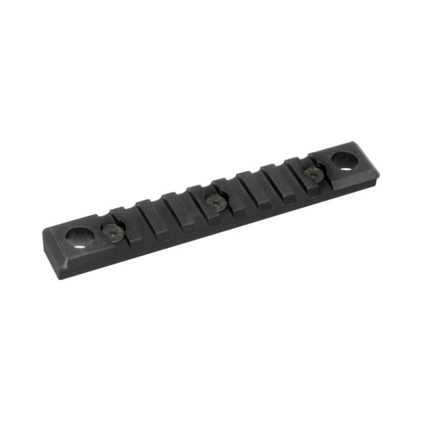 TIMBER CREEK OUTDOORS 9 Slot Quick Disconnect Picatinny M-Lok Black Rail (M-9S-QD-PR-BL)