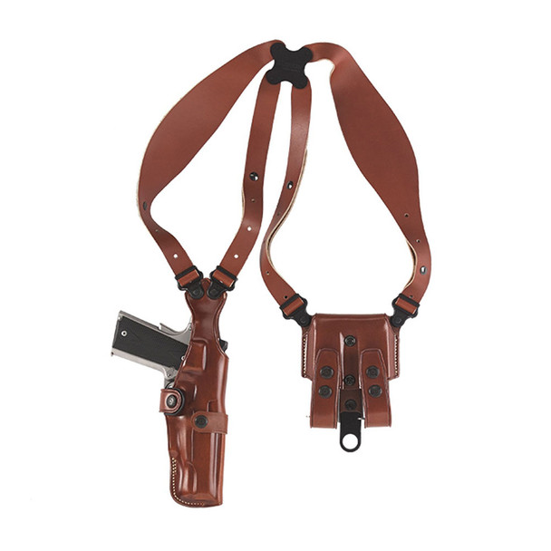 GALCO VHS Ambidextrous Leather Shoulder Holster for Glock 17 (VHS224)