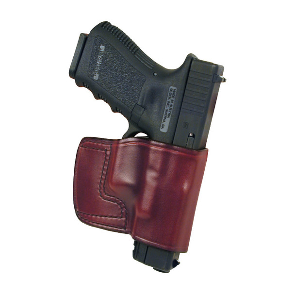 DON HUME JIT Slide Right Hand Colt Mustang 380 Brown Holster (J986500R)