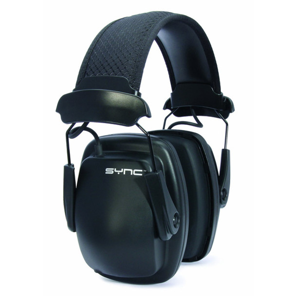 HOWARD LEIGHT Sync Noise-Blocking Black Stereo Earmuffs (1030110)