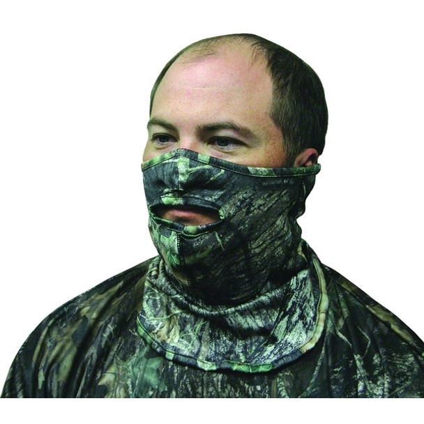 PRIMOS Stretch-Fit Mossy Oak New Break Up Half Face Mask (6229)