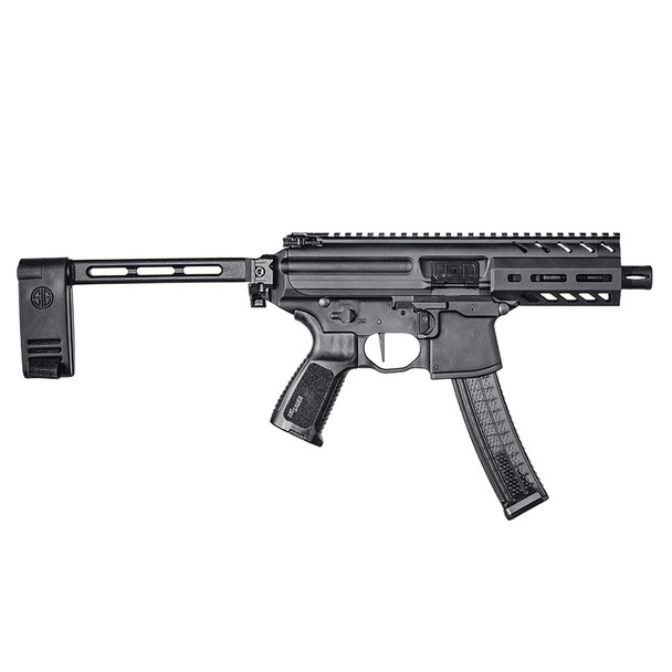 SIG SAUER MPX K 9mm 4.5in 30rd Black Anodized Pistol (PMPX-4B-9)