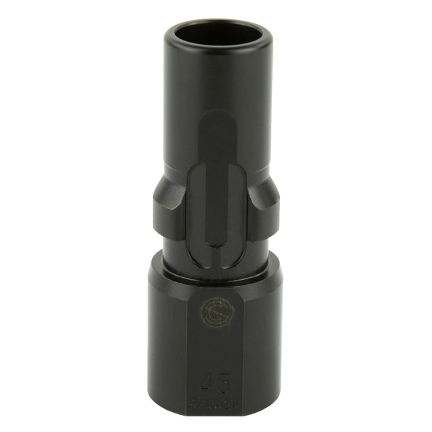 SILENCERCO 45 ACP 9/16x24 3-Lug Muzzle Device (AC2606)