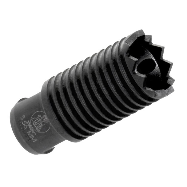 TROY Claymore AR-15 556 NATO 1/2x28 RH Black Muzzle Brake (SBRA-CLM-05BT-00)