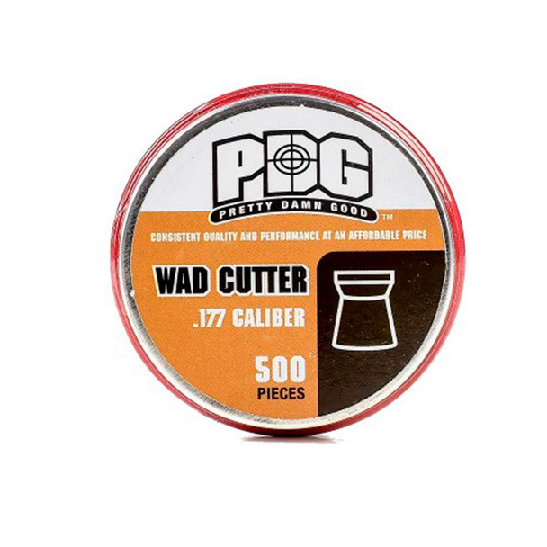 PREDATOR INTERNATIONAL PDG Wad Cutter .177 Airgun Pellets (19001-500)