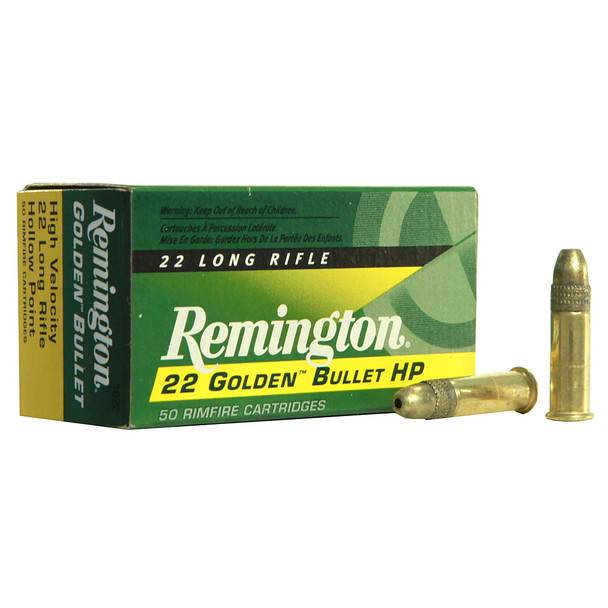 REMINGTON 22 Golden 22LR 36Gr Hollow Point Bullet (21278)