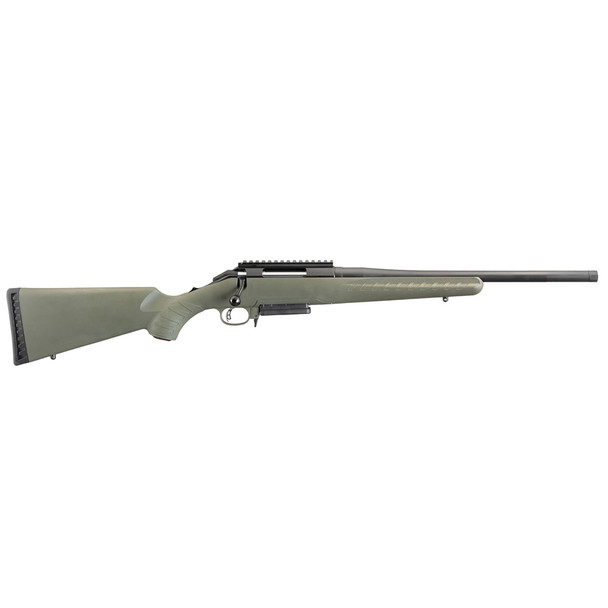 RUGER American Predator 308 Win 18in Threaded Barrel 3rd Moss Green Rifle (26974)