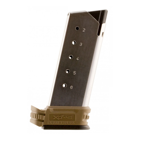 SPRINGFIELD ARMORY XD-S .45 ACP Backstrap Size 1 Flat Dark Earth X-Tension Grip Sleeve (XDS5001FDE)