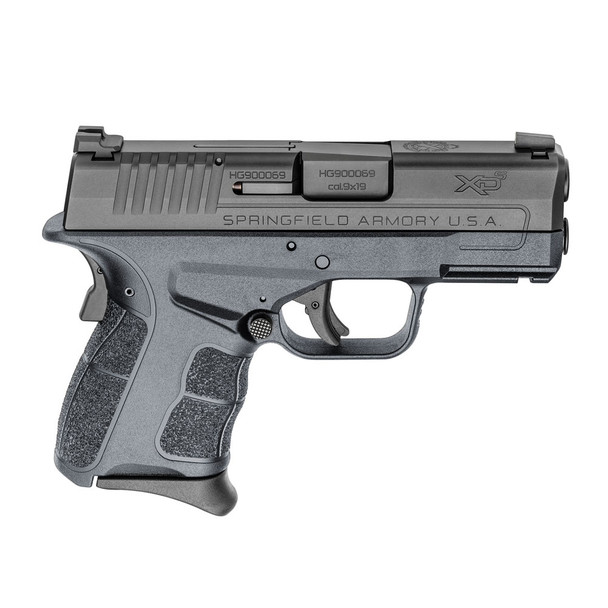 SPRINGFIELD ARMORY XD-S Mod.2 9mm 3.3in 1x7rd/1x9rd Tactical Gray/Black Semi-Automatic Pistol (XDSG9339GRYT)