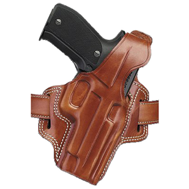 GALCO Fletch High Ride for Glock 20,21 Right Hand Leather Belt Holster (FL228B)