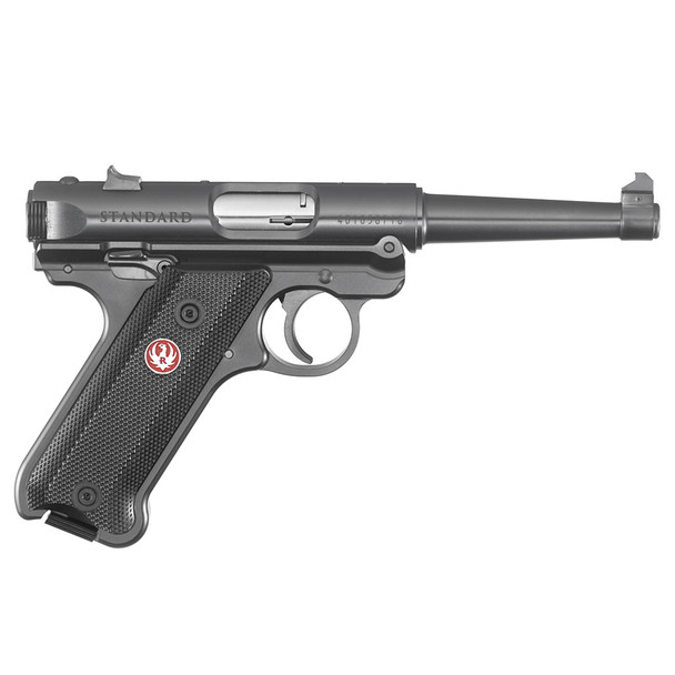 RUGER Mark IV Standard 22LR 4.75in 10rd Blued Rimfire Pistol (40104)