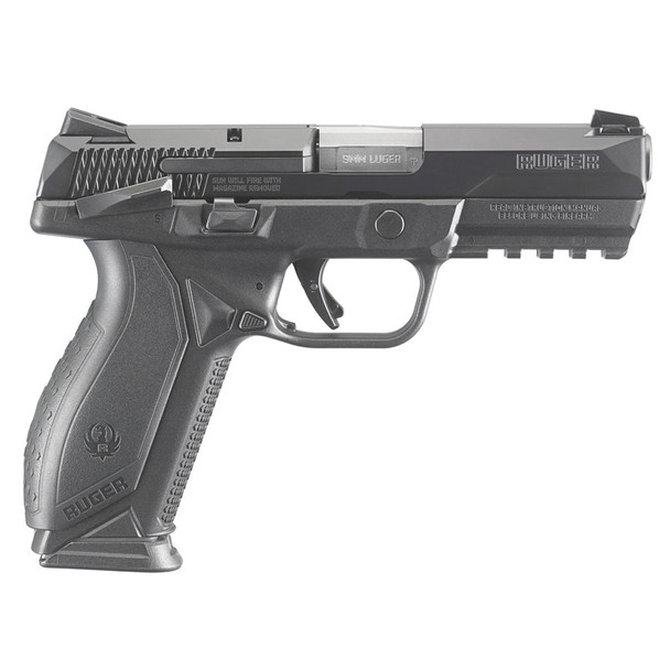 RUGER American 9mm 4.2in 10rd Black Centerfire Pistol (8638)