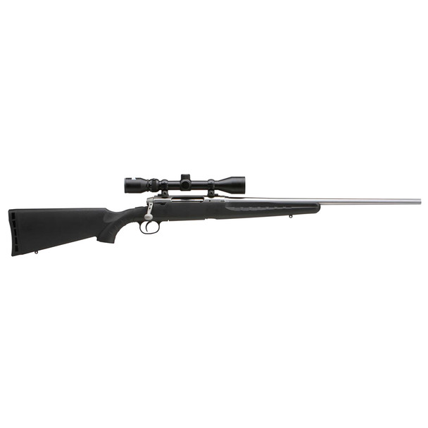 SAVAGE AXIS XP Stainless 22-250 Rem 22in 4rd RH Black Synthetic Centerfire Rifle (57287)