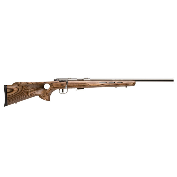 SAVAGE 93 BTVS 22 WMR 21in 5rd Thumbhole Wood-Laminated Rimfire Rifle (94725)