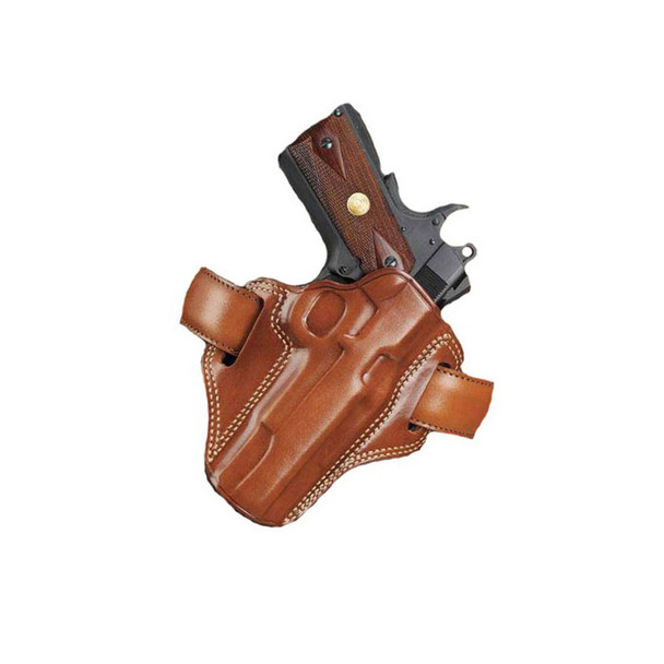 GALCO Combat Master for Glock 26 Right Hand Leather Belt Holster (CM286)