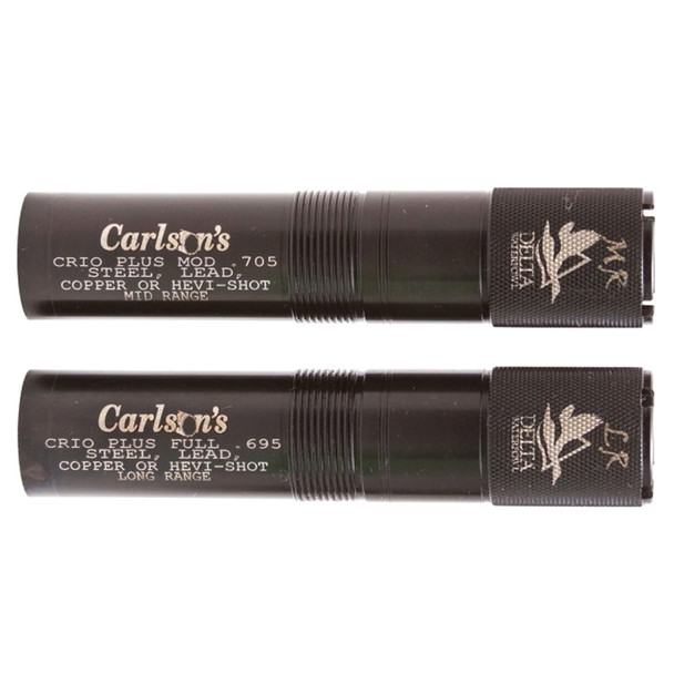 CARLSONS Benelli Crio Plus 12Ga Waterfowl Mid and Long Range 2-Pack Choke Tubes (07570)