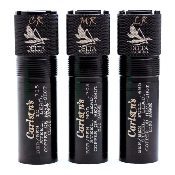 CARLSONS Beretta Benelli Mobil 12Ga Waterfowl 3 Pack Choke Tube Set (07119)