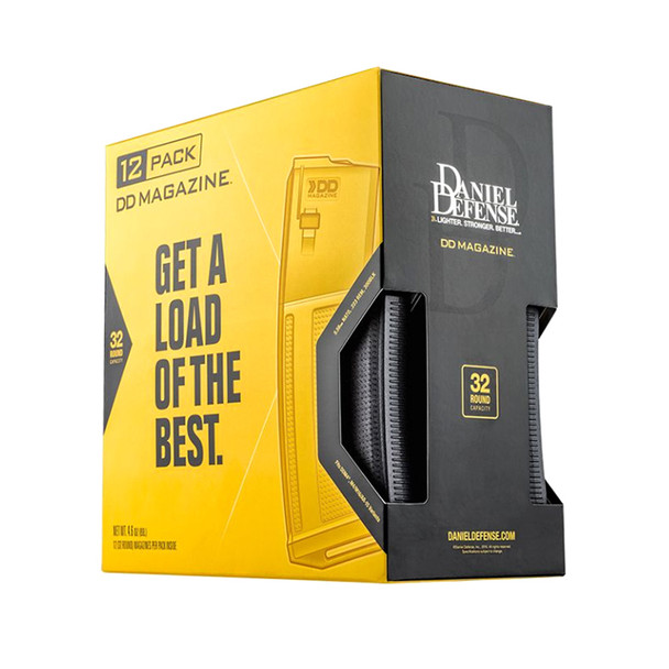DANIEL DEFENSE 5.56mm 32rd 12-Pack DD Magazine (13-072-00160-006)