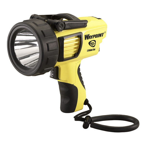 STREAMLIGHT Waypoint Rechargeable 120V AC Yellow Pistol-Grip Spotlight (44910)