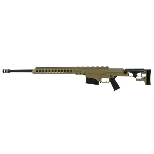 BARRETT MRAD 338 Lapua Magnum 24in Fluted 1:9.4 Twist Flat Dark Earth Cerakote Rifle (14374)