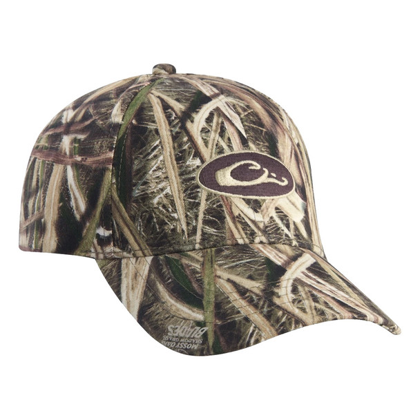 DRAKE Cotton Camo Mossy Oak Blades Cap (DW1790-013)