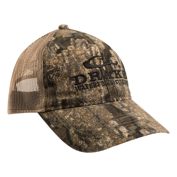 DRAKE Mesh Back Camo Realtree Timber Cap (DW1670-033)