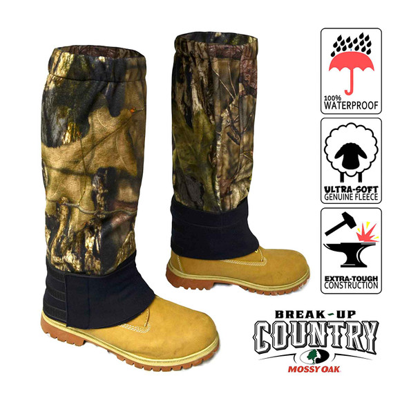 RIVERS WEST Mossy Oak Country Boot Gaiters (8604-MOC-OSFM)