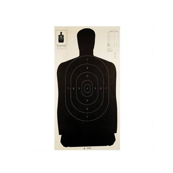 CHAMPION TRAPS AND TARGETS Police Silhouette 24ix45in Target 100-Pack (40727)