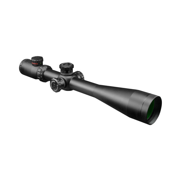 AIM SPORTS 10-40x50 Illuminated Mil-Dot Reticle Riflescope with Side Parallax (JXPFML104050G)