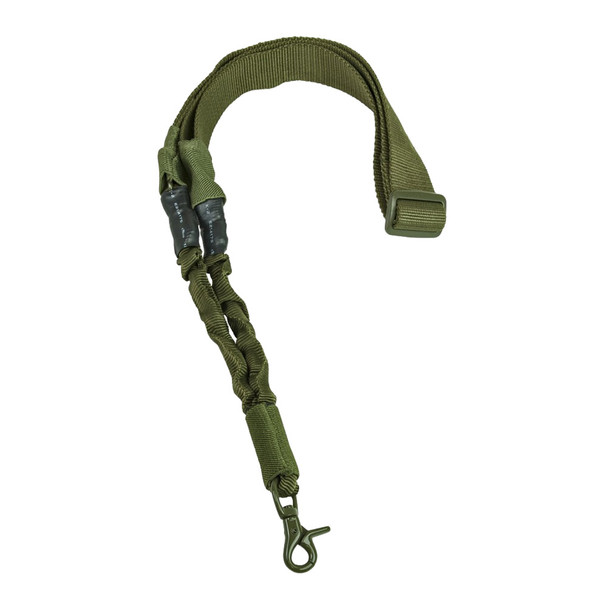 NCSTAR Vism Single Point Bungee Green Sling (AARS1PG)