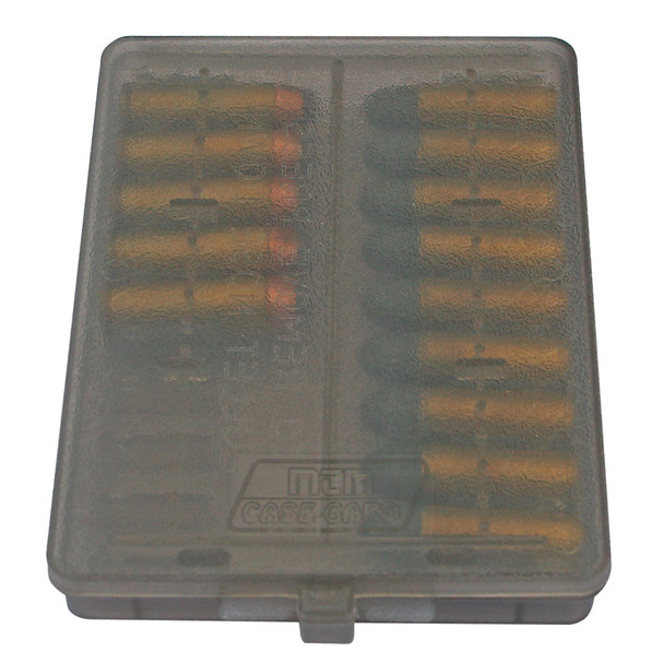 MTM CASE-GARD 44Mag 18rd Clear Smoke Handgun Ammo Wallet (W184441)