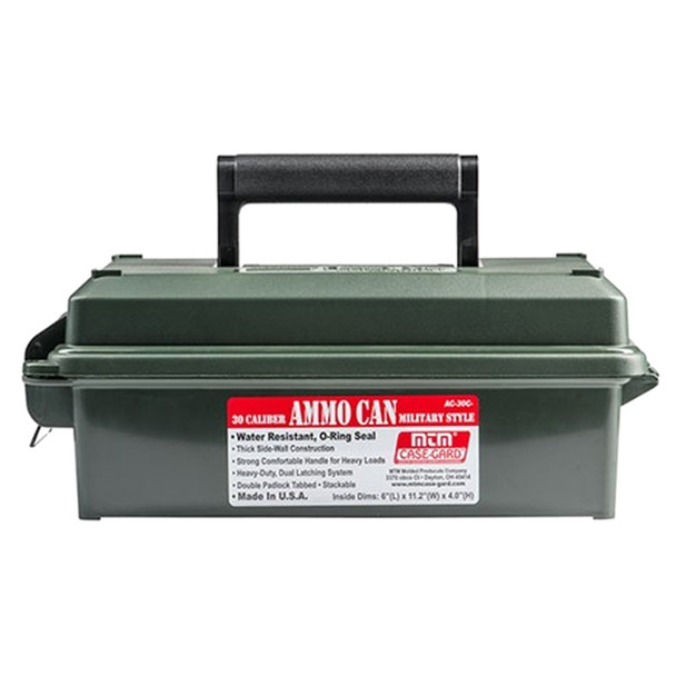 MTM CASE-GARD 30 Caliber Forest Green Ammo Can (AC30C11)