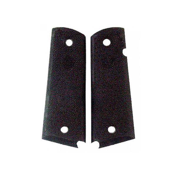 HOGUE 1911 Government Rubber Grip Panels with Palm Swells (45090)