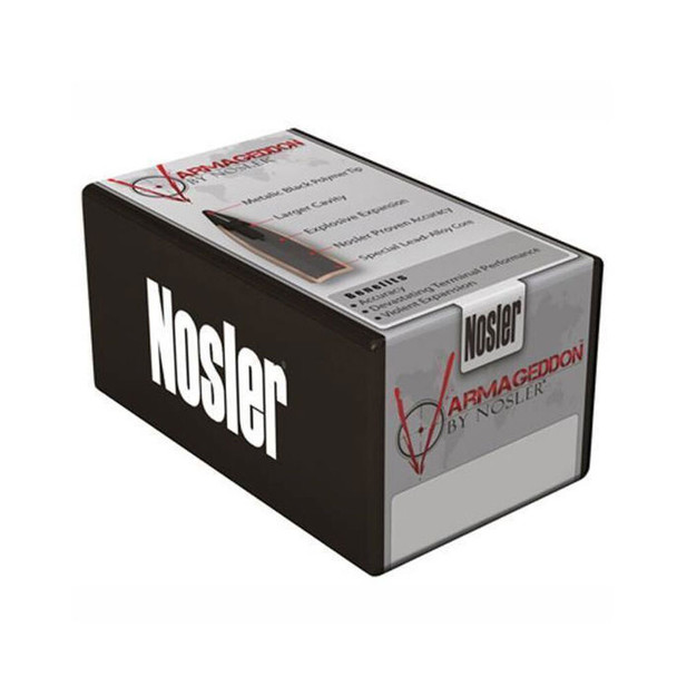 NOSLER Varmageddon .22 Caliber .224" 55Gr FBT 100rd Box Bullets (17240)