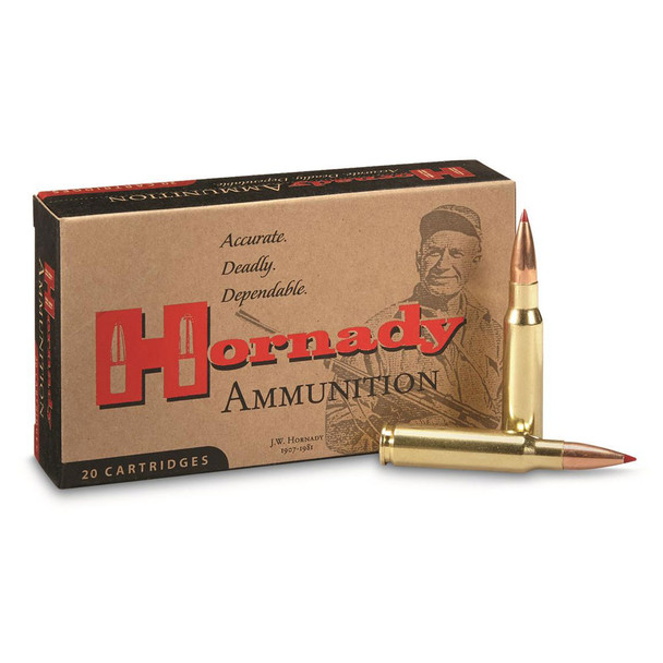 HORNADY 308 Win. 168 Grain ELD Match Ammo 20 Round Box (80966)