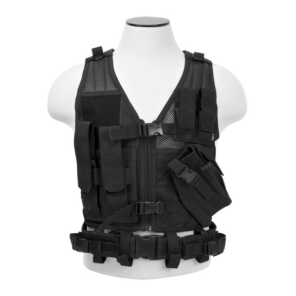 NCSTAR Tactical Black XL-XXL Vest (CTVL2916B)