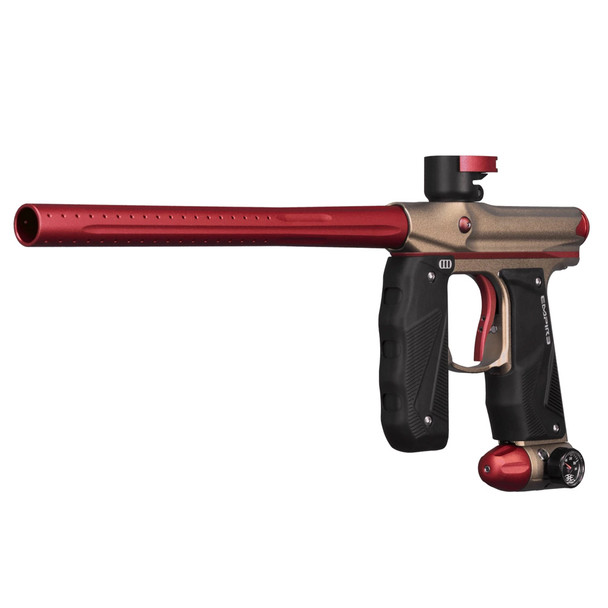 EMPIRE Mini GS Dust Tan/Red Paintball Marker (17410)