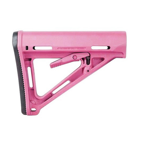 MAGPUL MOE Mil-Spec Pink Buttstock For AR15/M16 (MAG400-PNK)