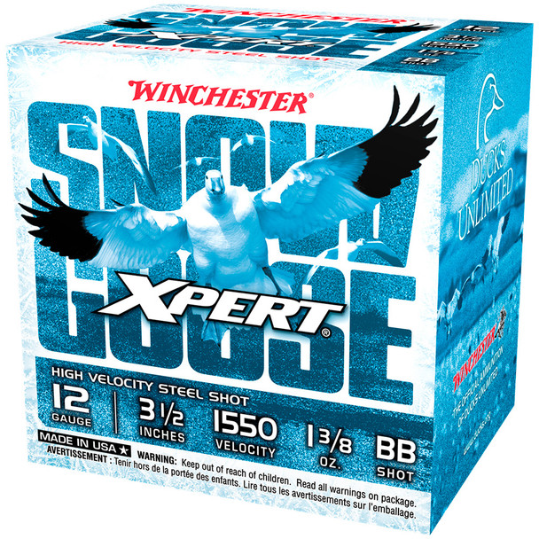 WINCHESTER Xpert Snow Goose 12Ga 3.5in BB 25rd Box Shotshell (WXS12LBB)