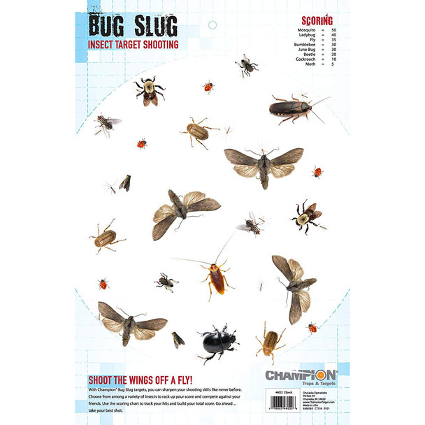 CHAMPION TARGETS Bug Slug Paper Targets (46022-CHS)